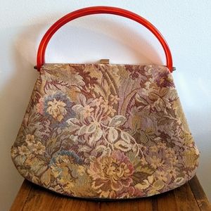 1960s tapestry purse
